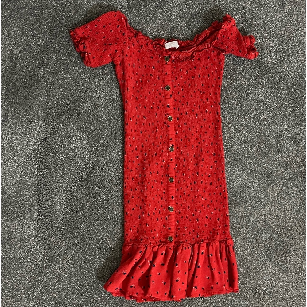 Red sundress small in juniors